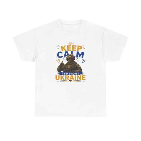 Keep Calm — I’m from Ukraine tshirt | Ukraine Shirt | Ukrainian pride shirt