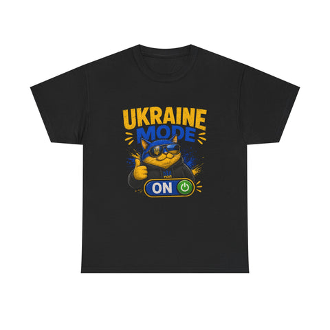 Ukraine Mode ON tshirt | Ukraine Shirt | Ukrainian pride shirt