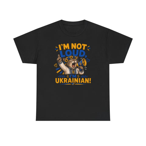 I’m Not Loud, I’m Ukrainian tshirt | Ukraine Shirt | Ukrainian pride shirt