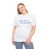 Dobryj vechir my z Dnipra tshirt | Ukraine merch | Support ukraine